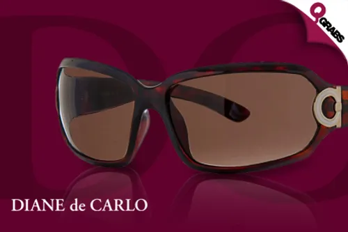 For QR99 Beat the Rays with Diane de Carlo Women’s Sunglasses - Choose from 10 Stylish Options! (QR199 Value)